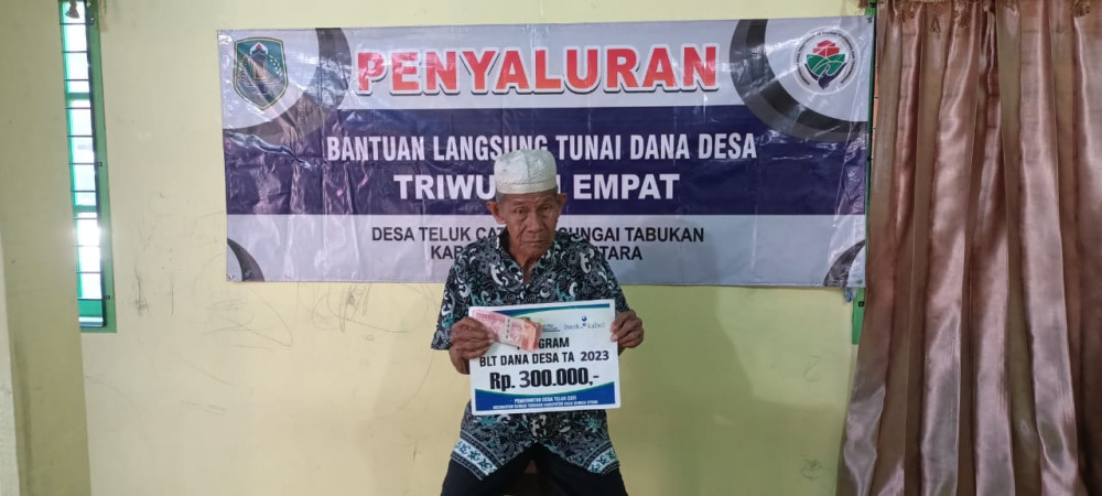 Penyaluran BLT-DD bulan Oktober