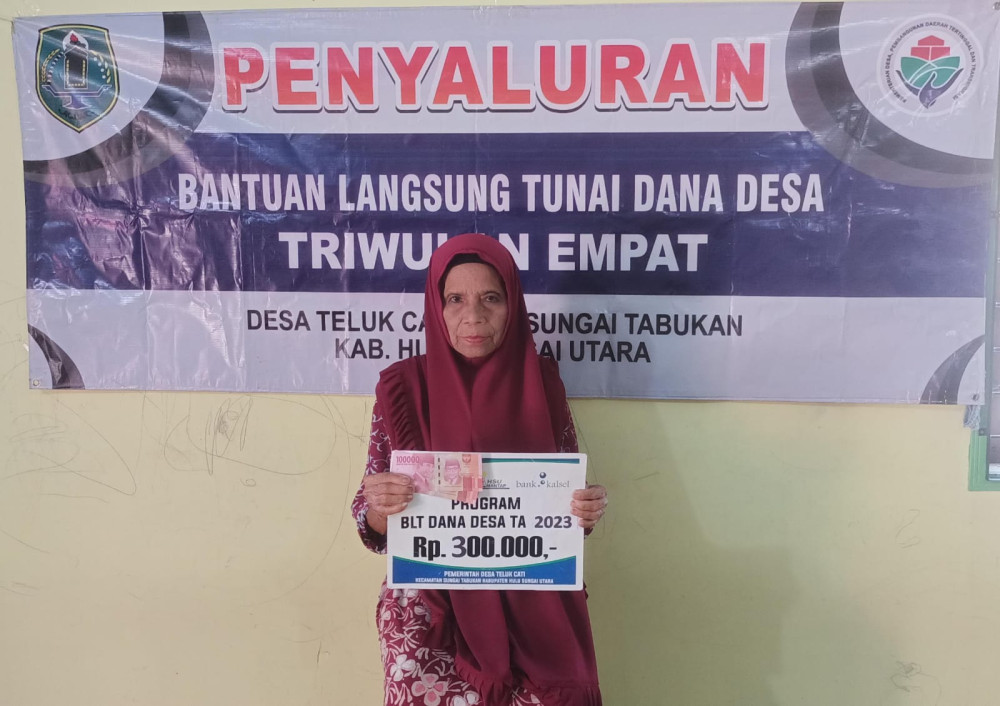 Penyaluran BLT-DD bulan Nopember