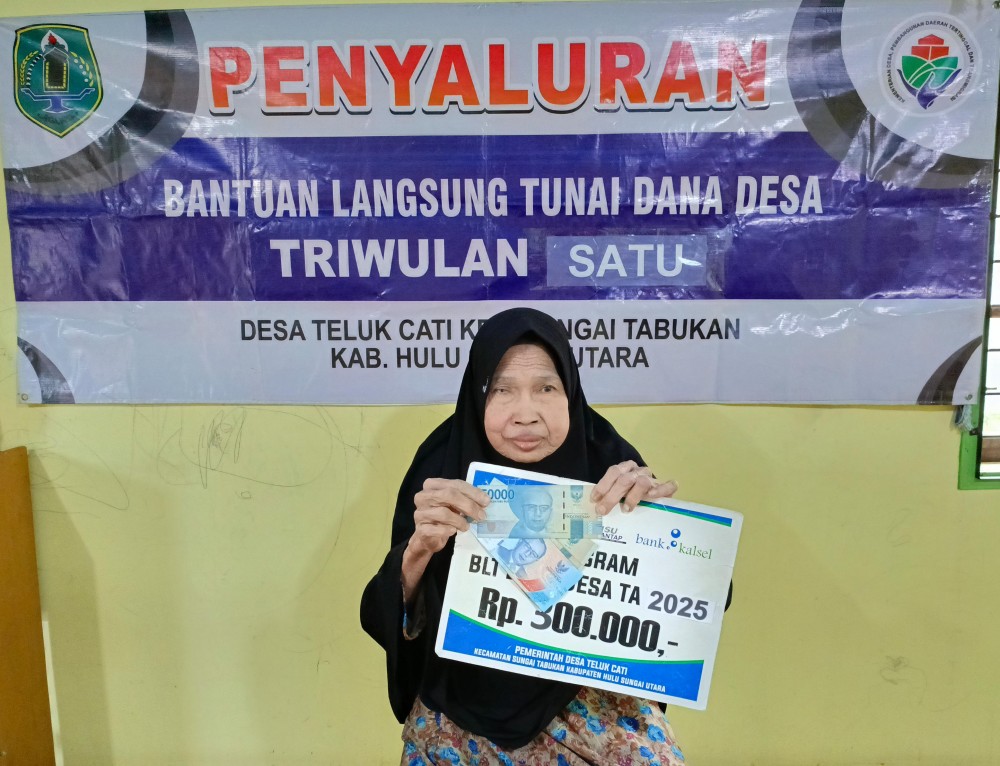 Penyaluran BLT-DD Bulan Februari 2025