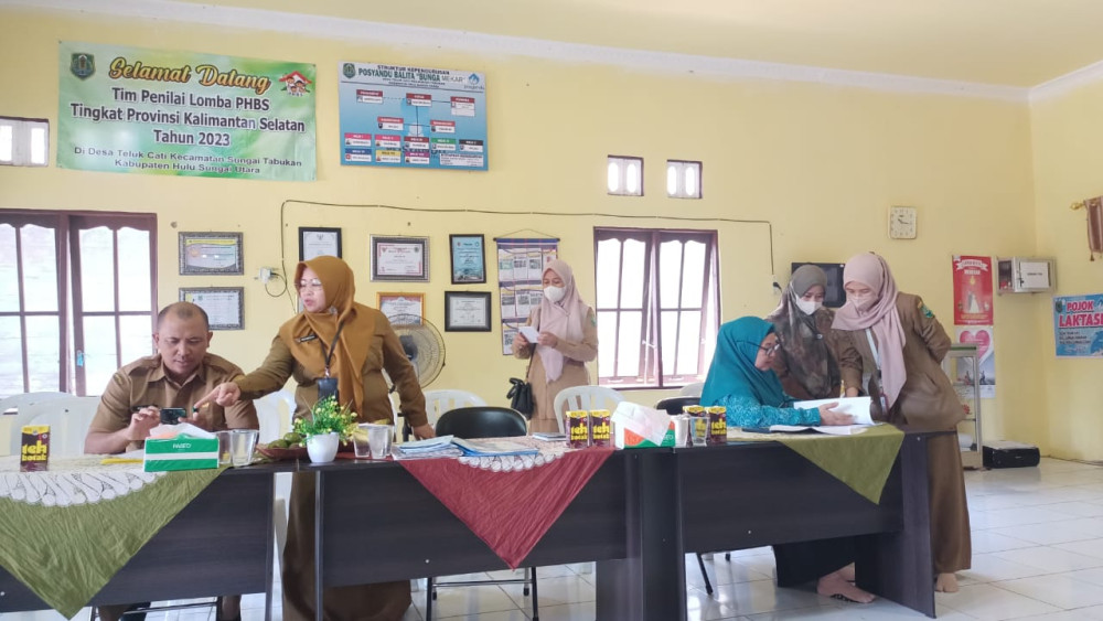 Penilaian Lomba PHBS Tingkat Provinsi