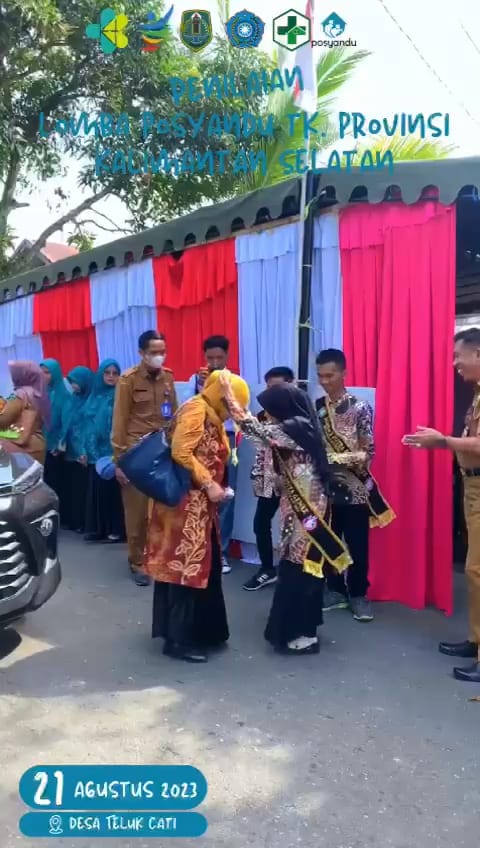 Penilaian Lomba Posyandu tingkat Provinsi 