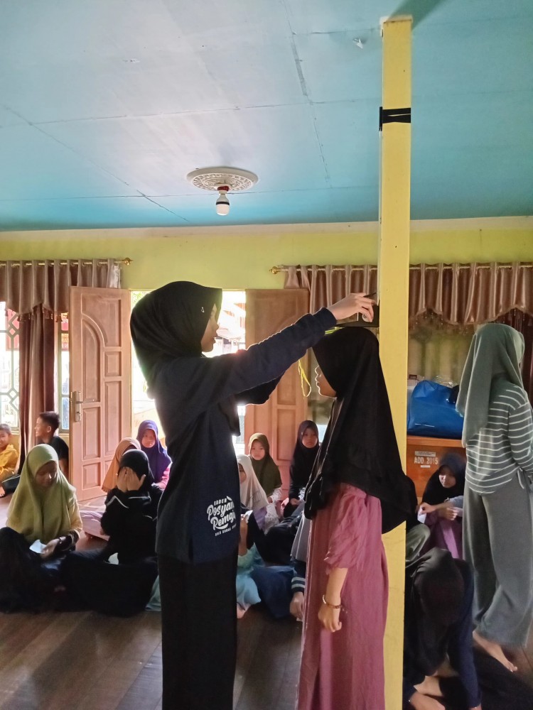 Posyandu Remaja Bulan Maret 2025