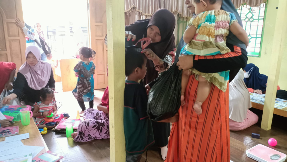 Kegiatan Poysandu Balita dan BKB bulan Juli