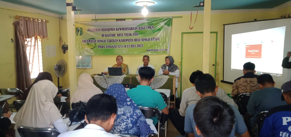 Pelatihan Manajemen Kewirausahaan Bagi UMKM