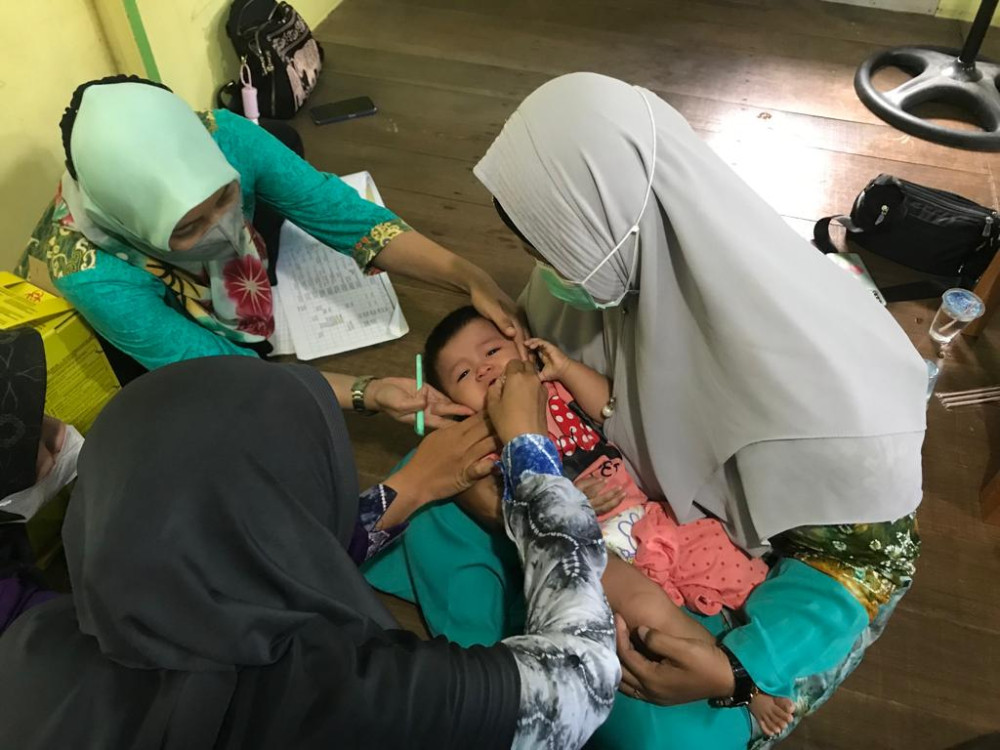 Kegiatan Posyandu Balita Bulan Juni