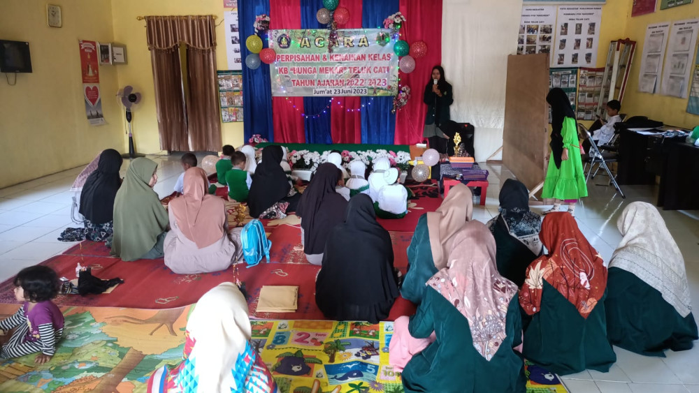 Acara Kenaikan Kelas PAUD Desa