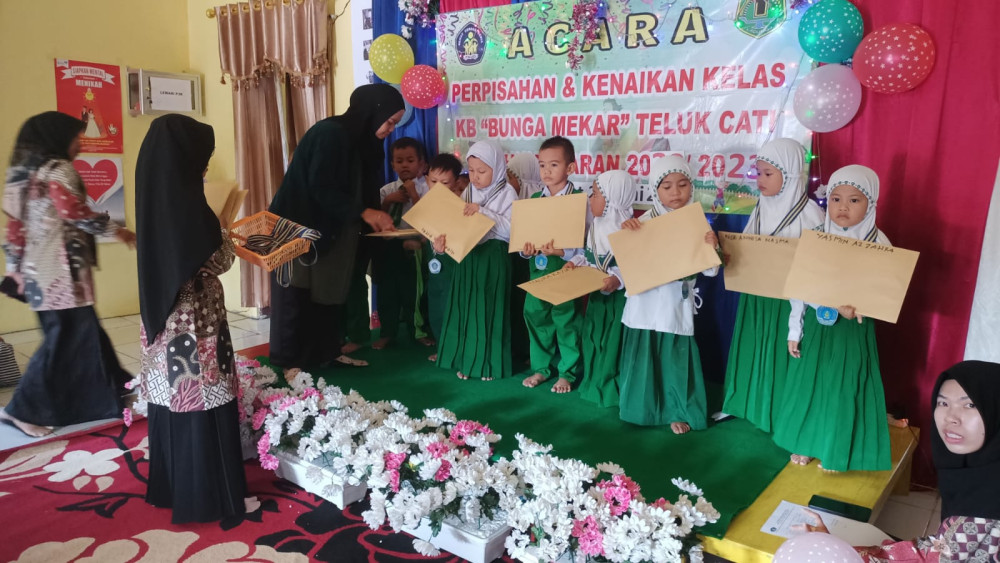 Acara Kenaikan Kelas PAUD Desa