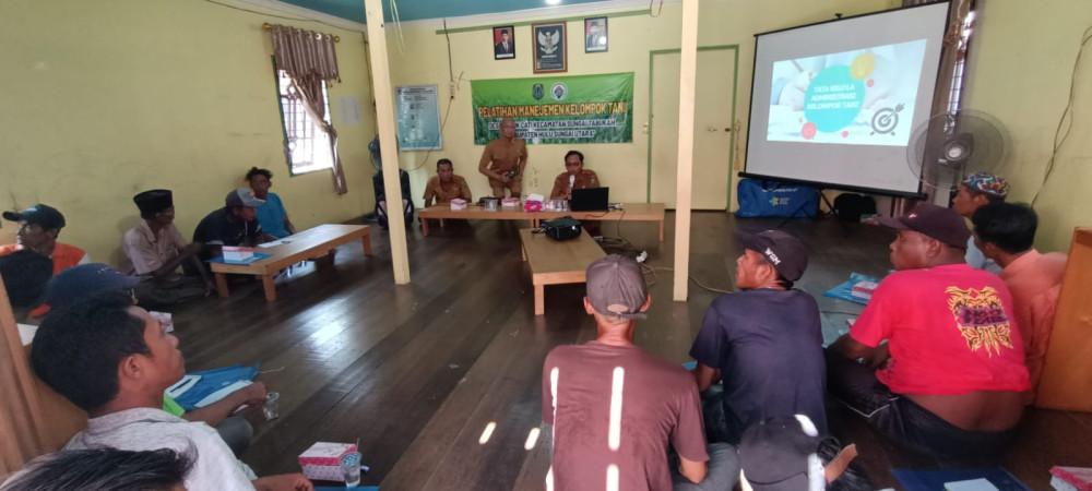 Pelatihan Manajamen Kelompok Tani
