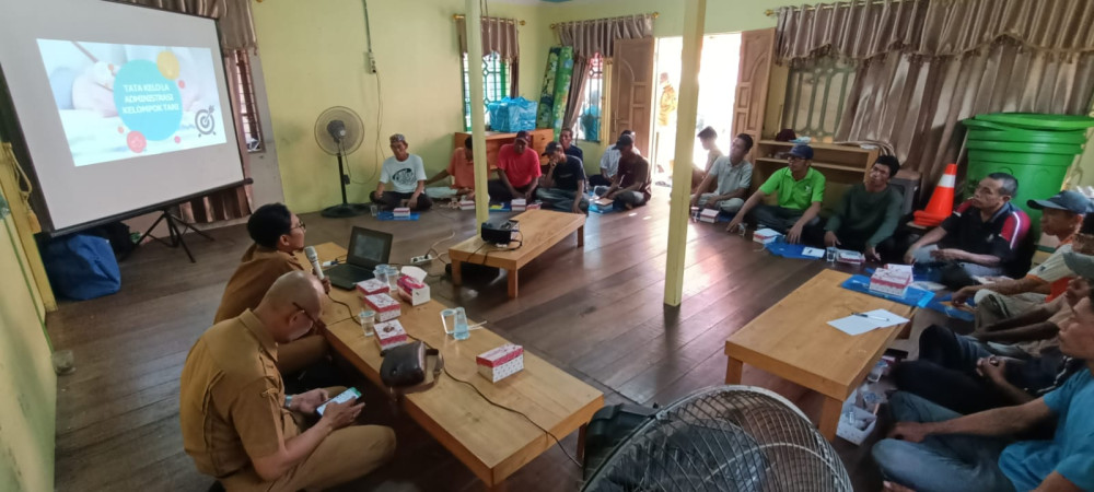 Pelatihan Manajamen Kelompok Tani
