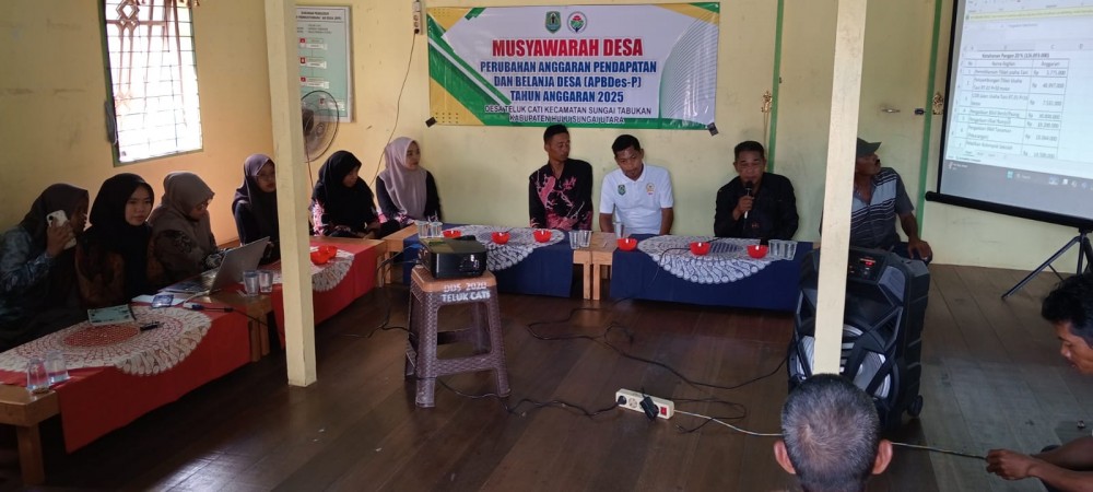 Musdes Perubahan APBDes Tahun Anggaran 2025