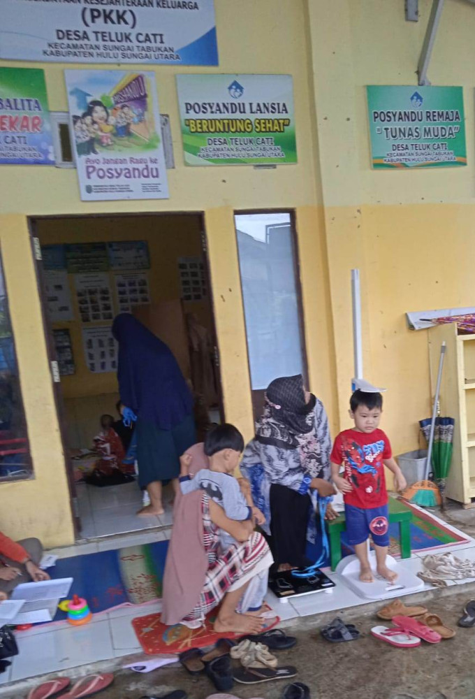 Posyandu Balita bulan Januari
