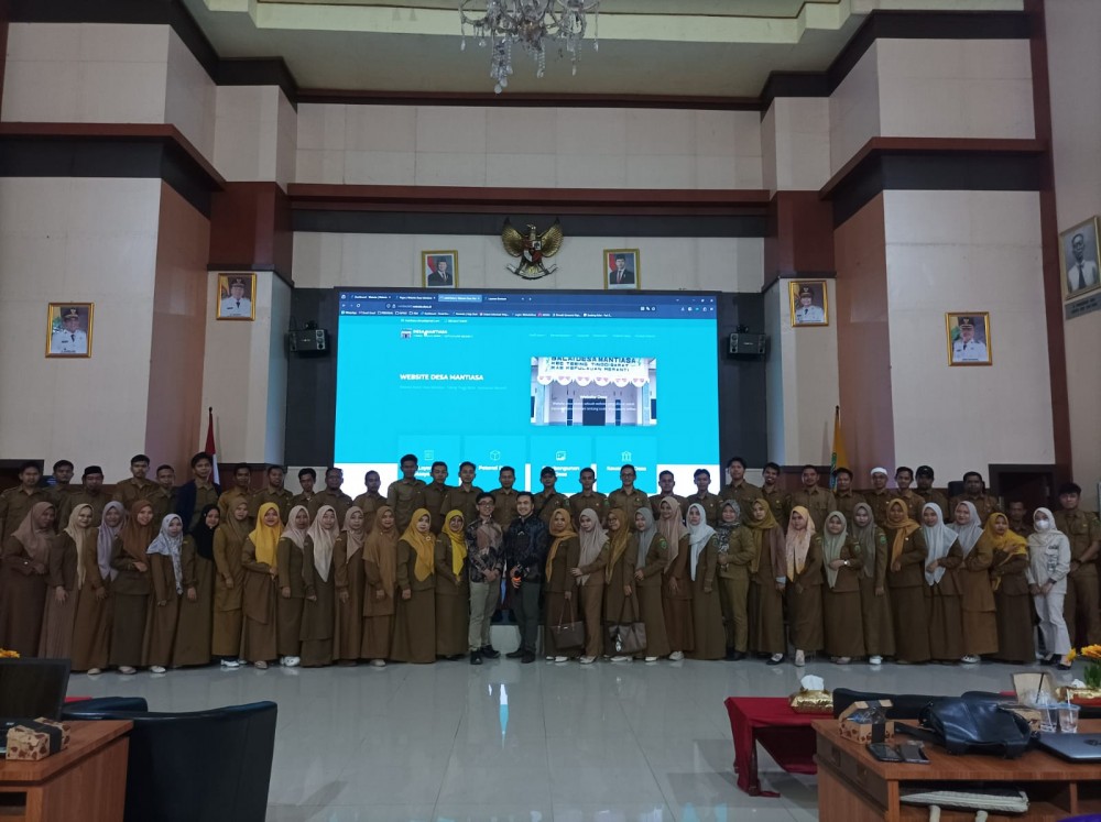 BIMTEK Pelatihan WEBSITE DESA