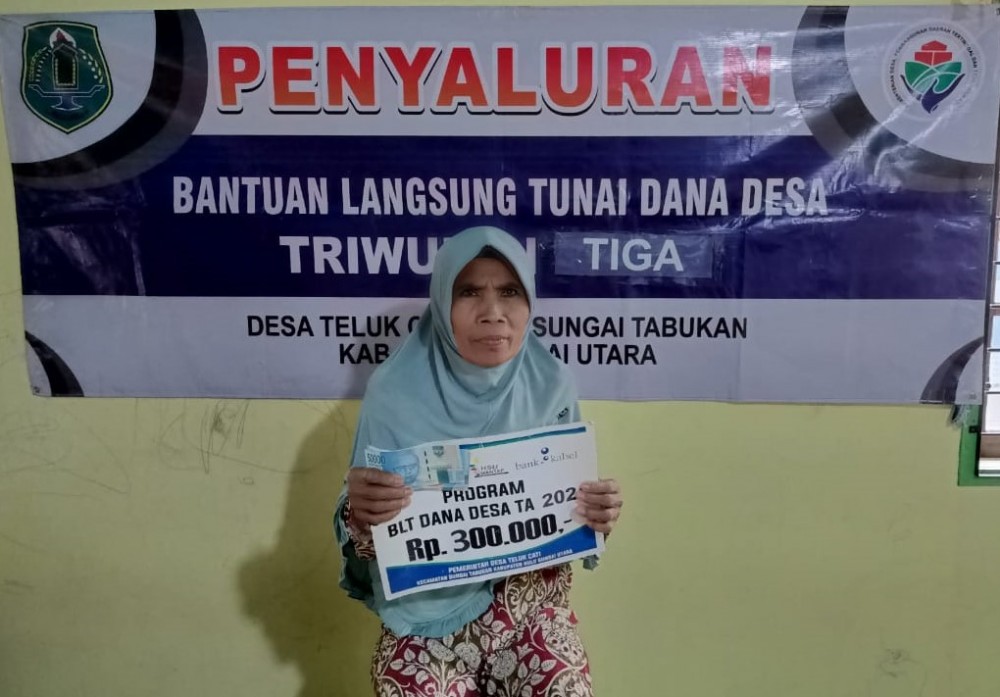 Pembagian BLT Bulan Juli
