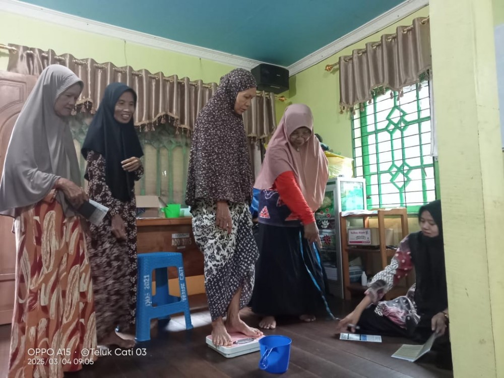 Posyandu Lansia Bulan Maret 2025