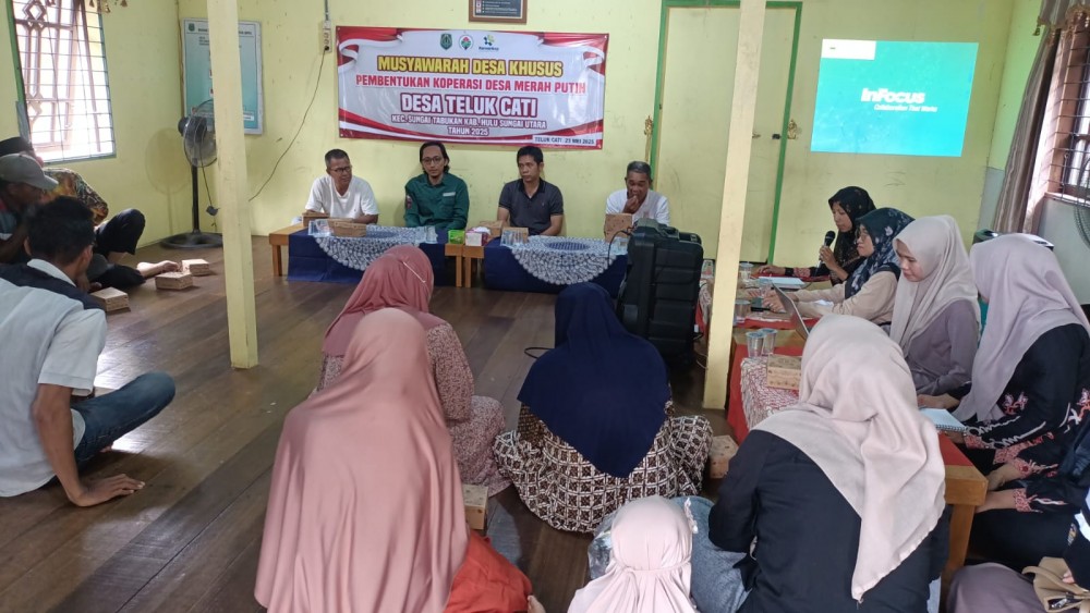 MUSDES KHUSUS PEMBENTUKAN KOPERASI DESA MERAH PUTIH